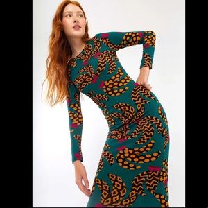 FARM Rio Banana MIDI Dress